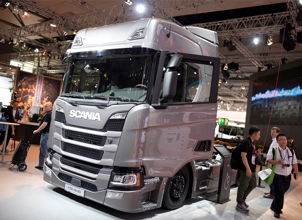 Truckmaker Scania pauses production over chip shortage