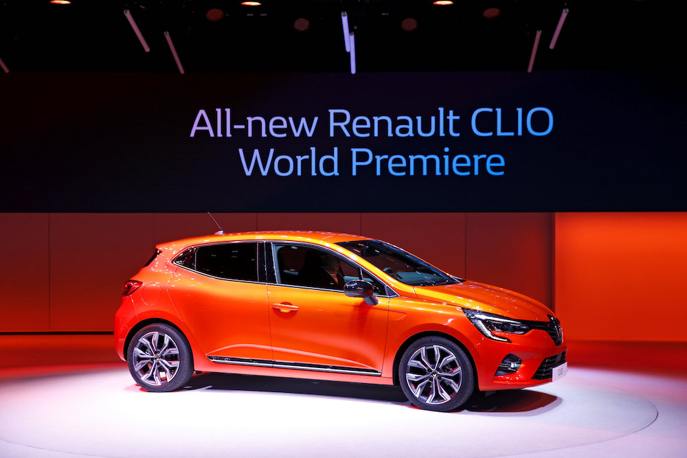 The new Renault Clio is displayed at the 89th Geneva International Motor Show March 5, 2019. u00e2u20acu201d Reuters pic
