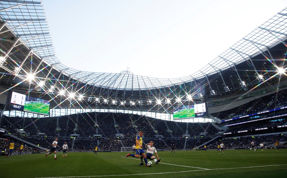 General view of the Tottenham Hotspur Stadium in London March 24, 2019. u00e2u20acu201d Reuters pic