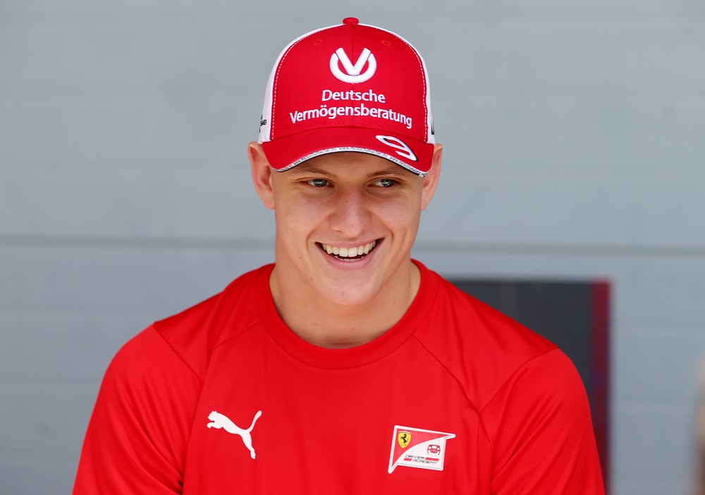Mick Schumacher talks to the media ahead of the Bahrain Grand Prix in Sakhir March 28, 2019. u00e2u20acu201d Reuters pic 