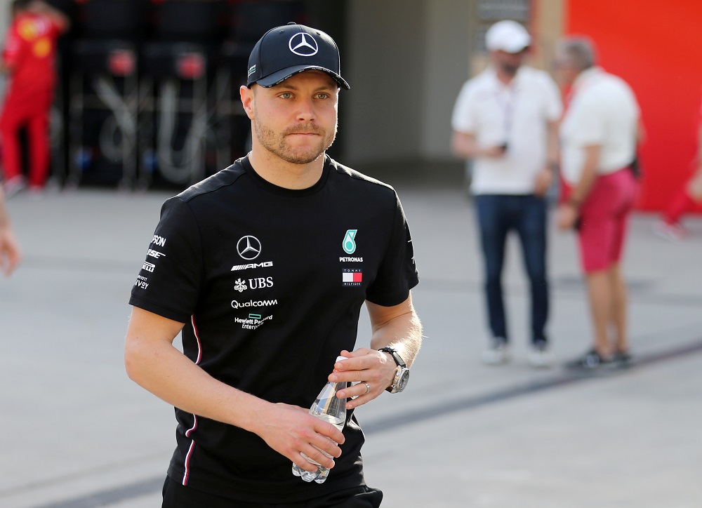 Mercedes' Valtteri Bottas ahead of the Bahrain Grand Prix in Sakhir March 28, 2019. u00e2u20acu201d Reuters pic 