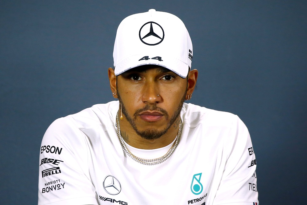 Mercedesu00e2u20acu2122 Lewis Hamilton during a press conference in Melbourne March 14, 2019. u00e2u20acu201d Reuters pic