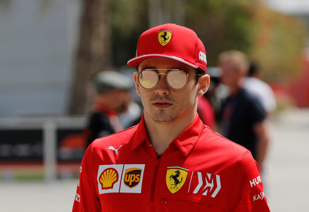 Ferrariu00e2u20acu2122s Charles Leclerc is seen before practice at the Bahrain International Circuit in Sakhir March 30, 2019. u00e2u20acu201d Reuters pic