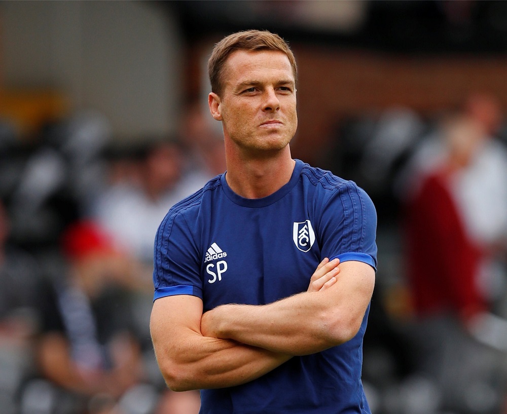 Fulham first team coach Scott Parker during the warm up before the match  against Crystal Palace August 11, 2018. u00e2u20acu201d Reuters pic
