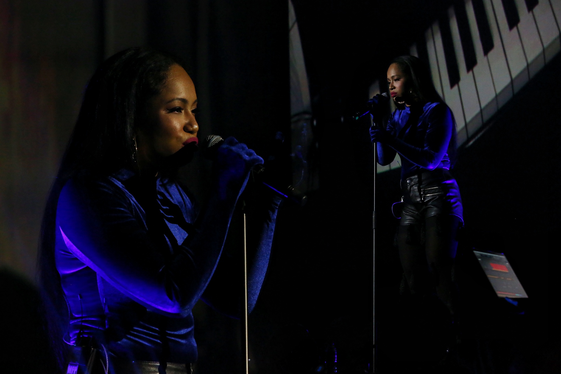 Zamaera performing like a seasoned pro at the launch of her EP and announcement of her tour. u00e2u20acu201d Pictures by Choo Choy May