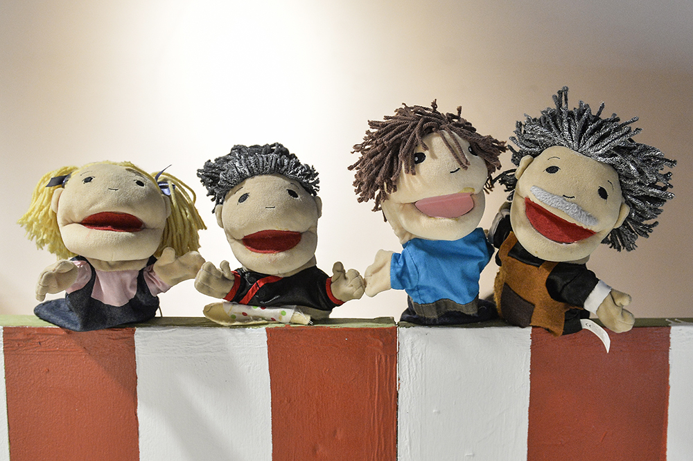 University students to highlight child sexual abuse issues through a puppetry show. u00e2u20acu201d Pictures by Miera Zulyana 