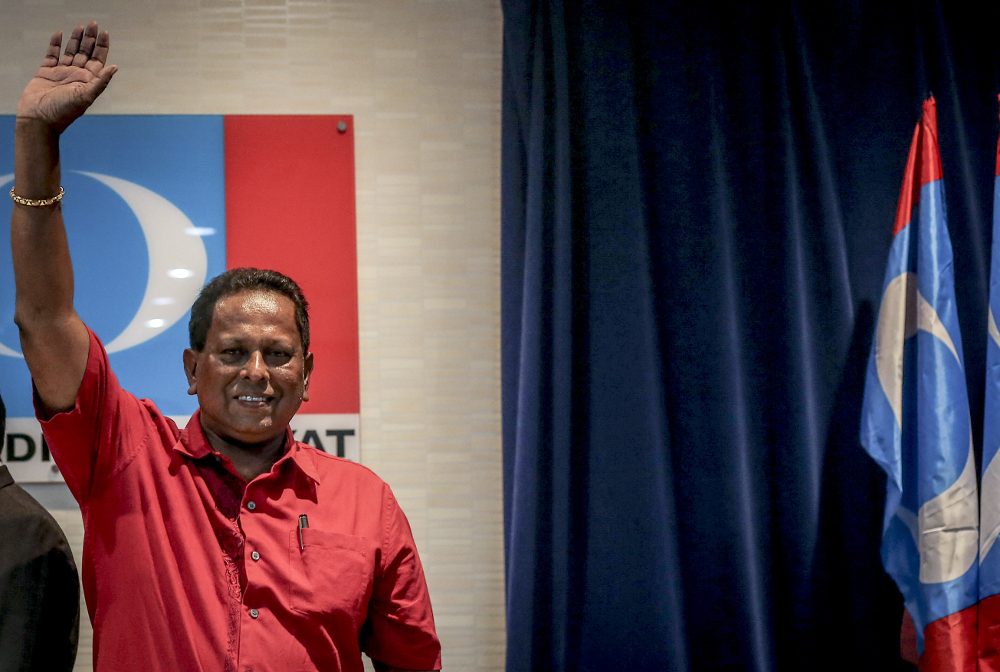 Rasah PKR branch chief Ismail Ahmad feels it will be a tough contest for Dr Streram (pic), going against a veteran like Mohamad in a state where the latter is considered a household name.. — Picture by Firdaus Latif 