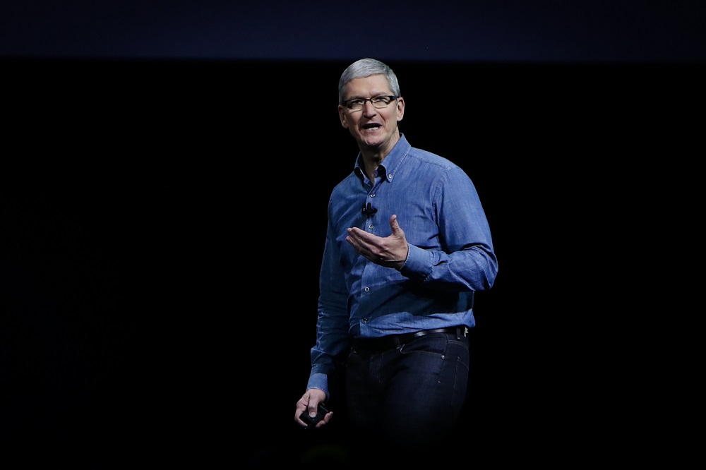Apple CEO Tim Cook at Appleu00e2u20acu2122s WWDC, June 2016. u00e2u20acu201d AFP pic