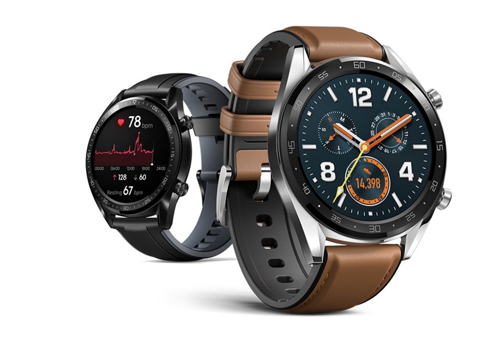 The Huawei Watch GT, launched in fall 2018, could soon be joined by some new versions. u00e2u20acu201d Picture courtesy of Huawei