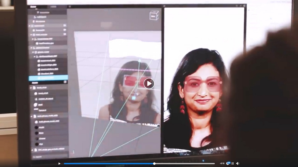 Behind The Scenes: Dior Facebook AR Effects on Facebook, inspired by the brandu00e2u20acu2122s Fall/Winter 2018 show. u00e2u20acu201d Picture via Facebook/The Mill