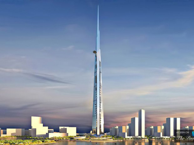 Work on Saudi Arabia’s Jeddah Tower has fallen significantly behind schedule due to financing problems. — Picture courtesy of Emaar Properties