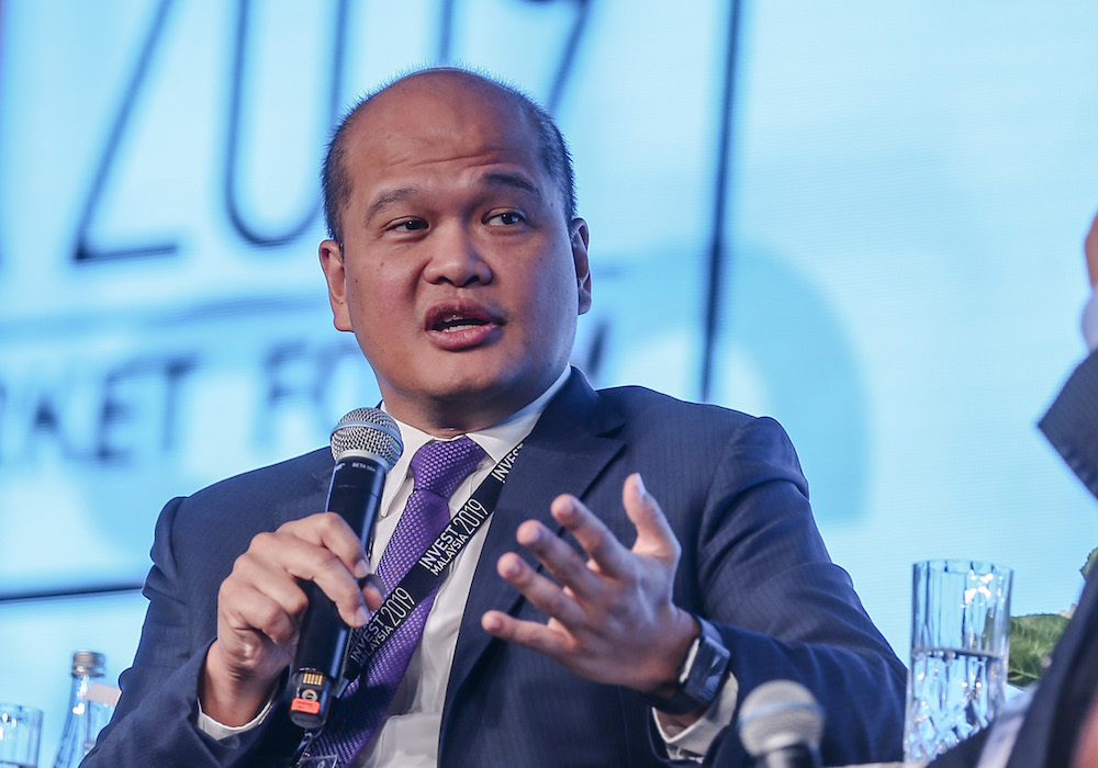 Khazanah managing director Datuk Shahril Ridza Ridzuan speaks during a panel discussion at Invest Malaysia 2019 in Kuala Lumpur March 19, 2019. u00e2u20acu201d Picture by Firdaus Latif