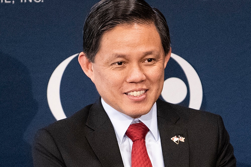 Singaporeu00e2u20acu2122s trade minister Chan Chun Sing smiles during an event before the US-Asean Business Council in Washington March 20, 2019. u00e2u20acu201d AFP pic