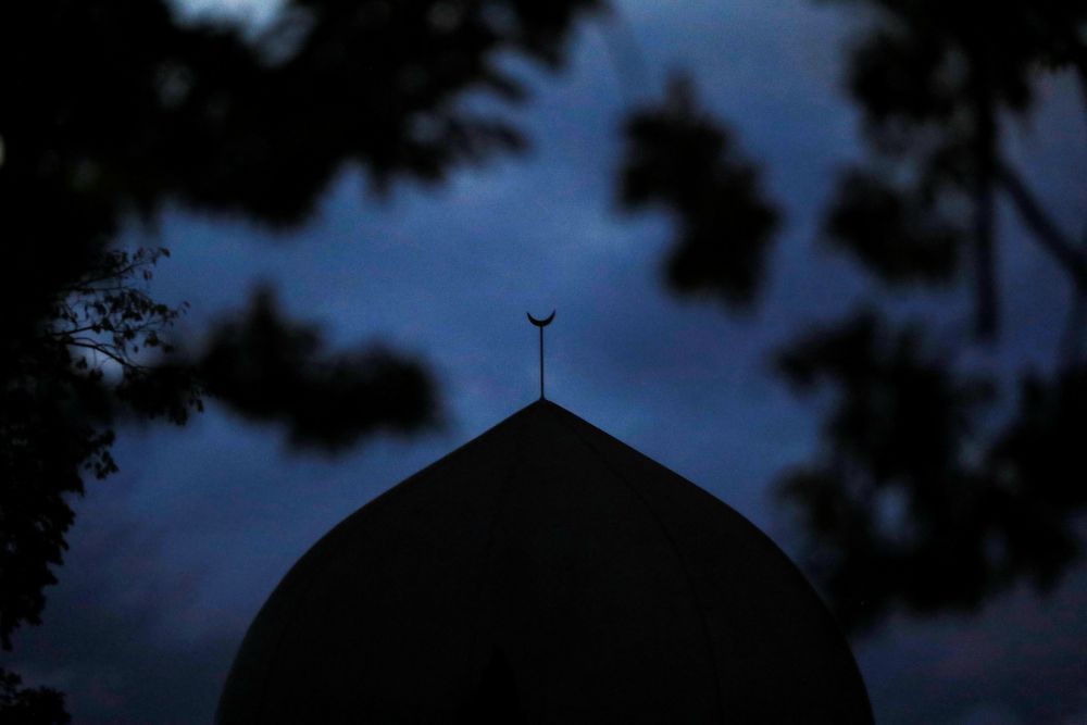 A view of the dome of Al Noor mosque, where the shooting took place, in Christchurch, New Zealand March 19, 2019. u00e2u20acu201d Reuters pic