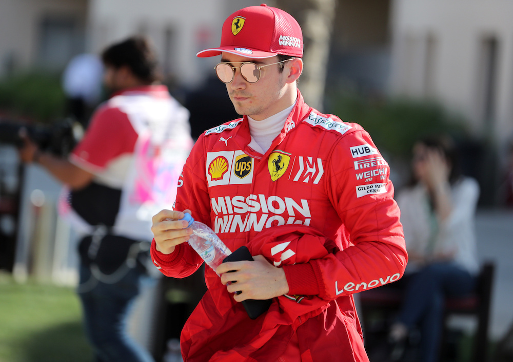 Ferrari's Charles Leclerc during practice at the Bahrain International Circuit, Sakhir, Bahrain March 29, 2019. u00e2u20acu201d Reuters pic