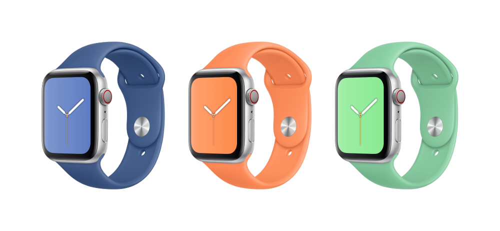 Apple today announced a new line of bands for the Apple Watch as part of its spring collection. u00e2u20acu201d Picture by Apple via SoyaCincau