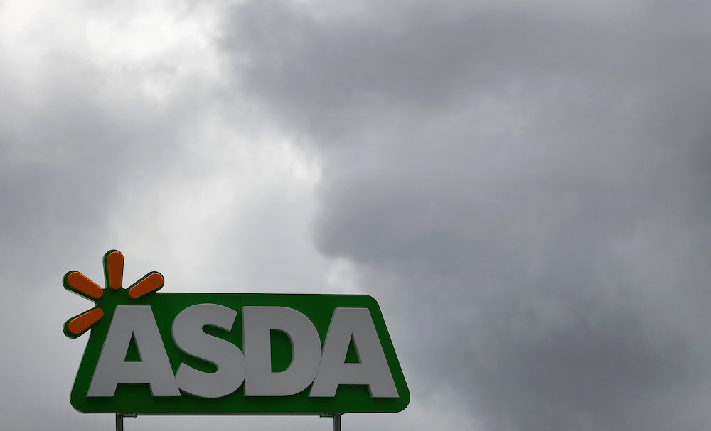 A company logo is pictured outside an ASDA supermarket near Manchester in Britain, April 7, 2016. u00e2u20acu2022 Reuters pic