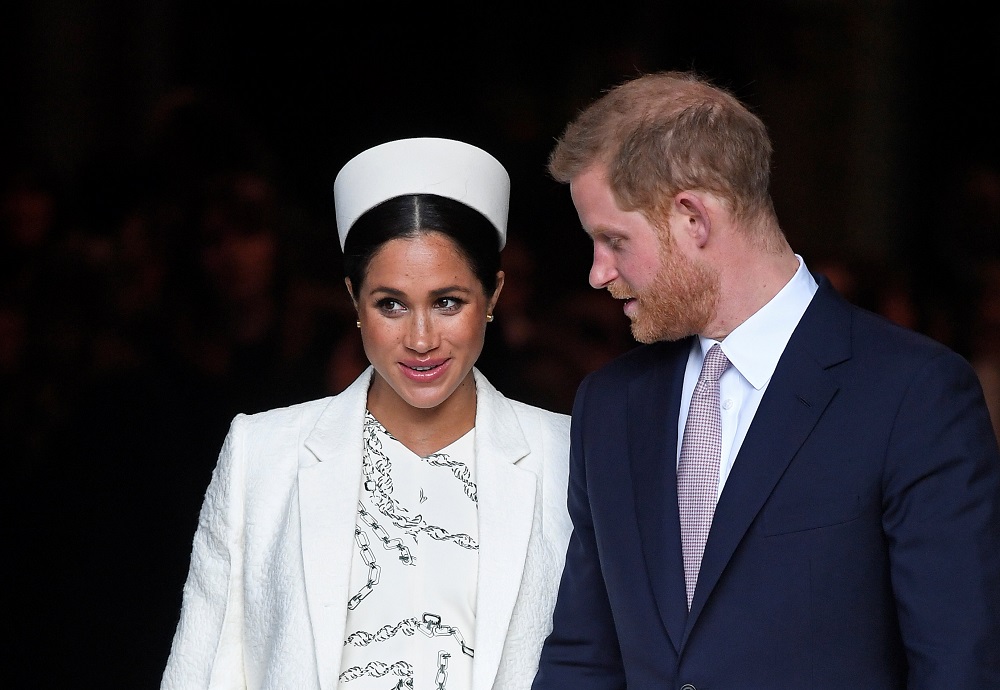 Britainu00e2u20acu2122s Prince Harry and Meghan, Duchess of Sussex leave after the Commonwealth Service at Westminster Abbey, on Commonwealth Day, in London March 11, 2019. u00e2u20acu201d Reuters pic   
