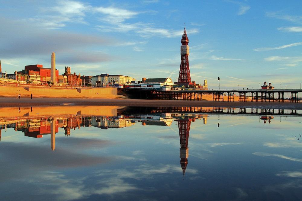 Blackpool Tower can be considered the earliest Eiffel Tower replica. — AFP pic    
