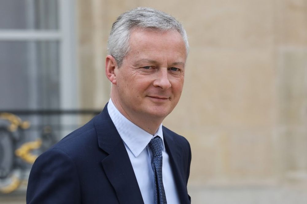 French Economy and Finance Minister Bruno Le Maire leaves the Elysee Presidential Palace after attending a weekly cabinet meeting on March 20, 2019 in Paris. u00e2u20acu201d AFP pic