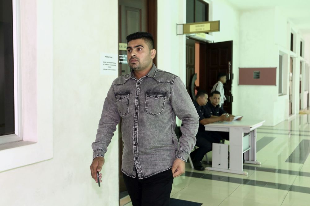 Witness Budd Mohsin attends the inquest into fireman Muhammad Adib Mohd Kassimu00e2u20acu2122s death at the Shah Alam High Court March 20, 2019.  u00e2u20acu201d Picture by Yusof Mat Isa 