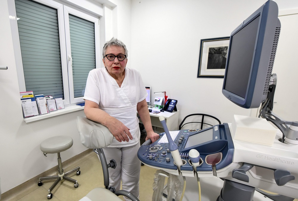 Jasenka Grujic, a Zagreb-based gynaecologist and a prominent voice for reproductive rights, poses on February 13, 2019, at her private clinic in Zagreb. u00e2u20acu2022 AFP pic 