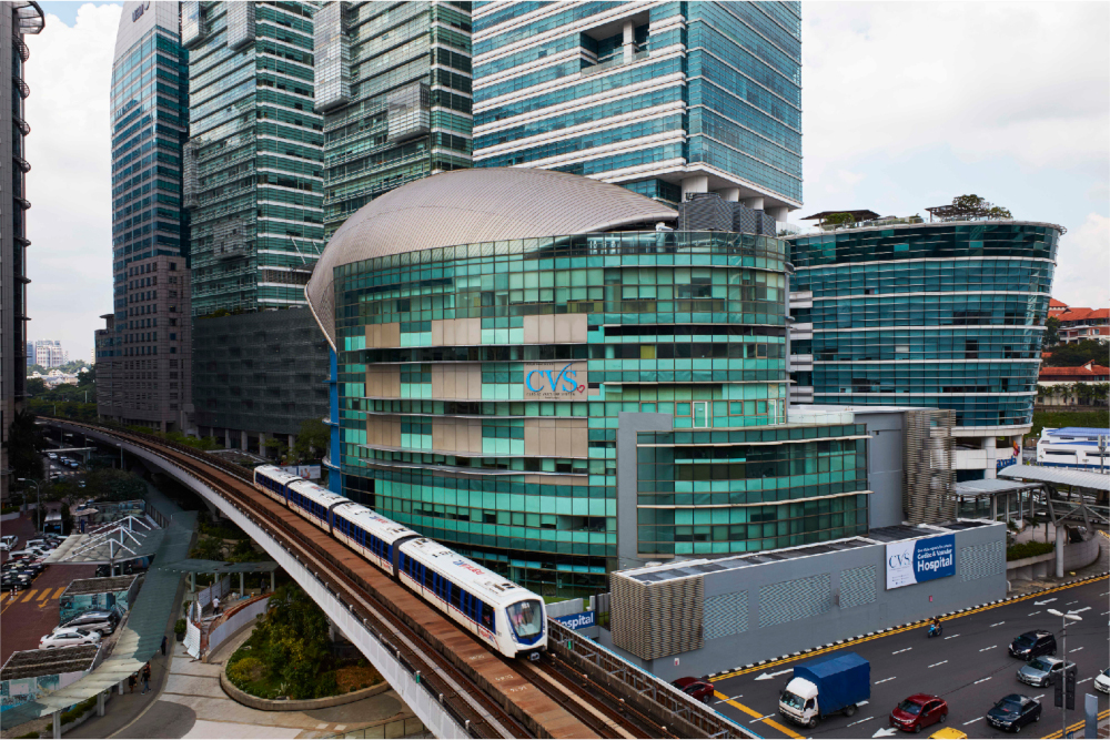 CVSKL was developed over a year ago at Kuala Lumpur’s transport hub to help reduce the country’s cardiac patient load and boost medical tourism. — Picture courtesy of CVSKL