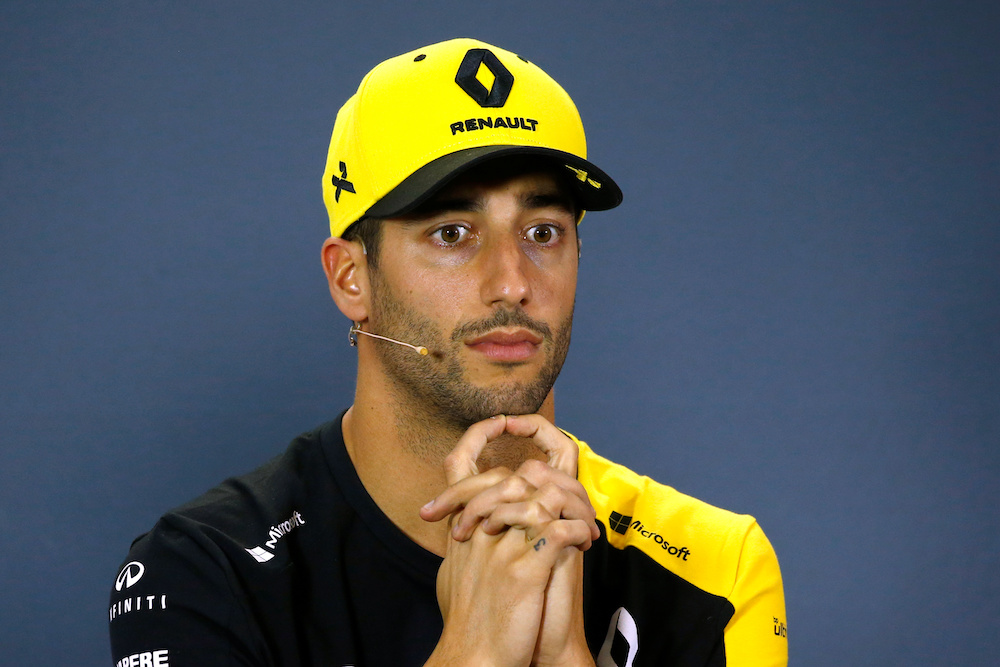 Daniel Ricciardo during the press conference at the Melbourne Grand Prix Circuit in Melbourne, Australia. u00e2u20acu2022 Reuters pic