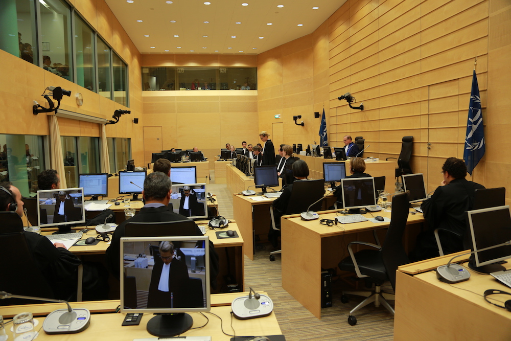 The Appeals Chamber of the International Criminal Court in a case. — Picture courtesy of International Criminal Court
