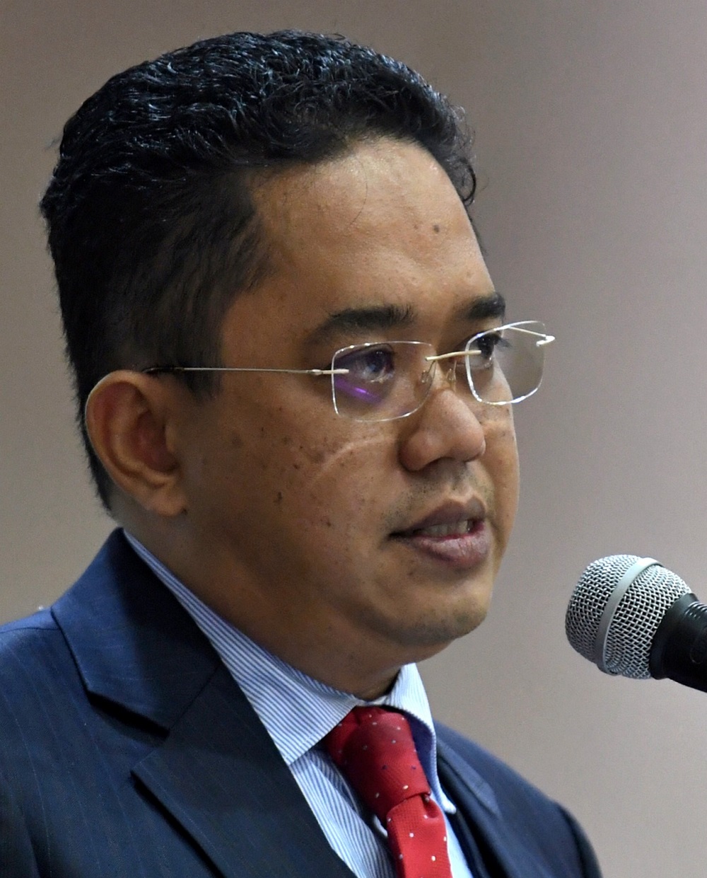 Deputy Minister in the Prime Minister Office Md Farid Md Rafik speaks during a press conference in Kuala Kumpur November 16, 2018. u00e2u20acu201d Bernama pic