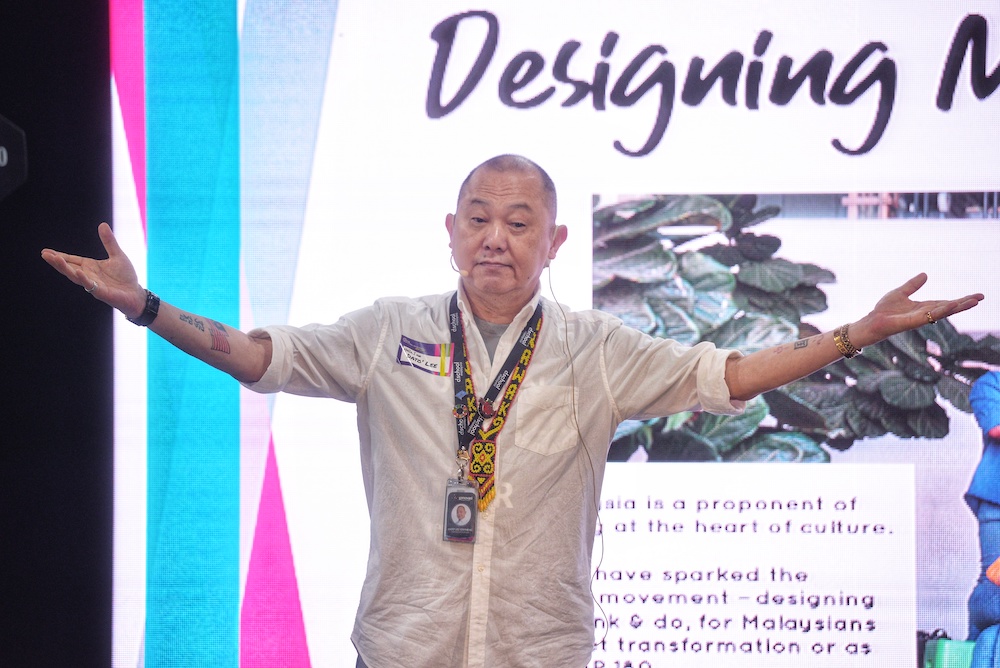 Genovasi Malaysia chief executive officer, Dato’ Lee Yew Meng delivers his speech during the launching of Global Design Thinking Alliance Global Secretariat at d.School Malaysia in Petaling Jaya March 30, 2019 — Picture by Shafwan Zaidon