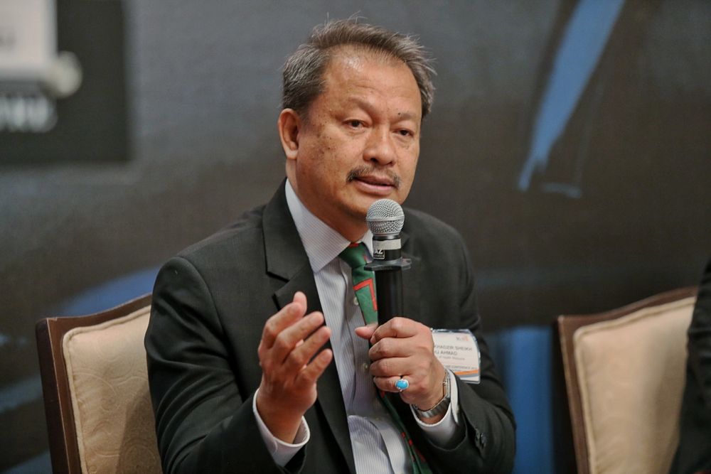 Dr Md Khadzir Sheikh Ahmad speaks during the Malaysian Health Care Conference 2019 in Kuala Lumpur March 7,2019. u00e2u20acu2022 Picture by Ahmad Zamzahuri