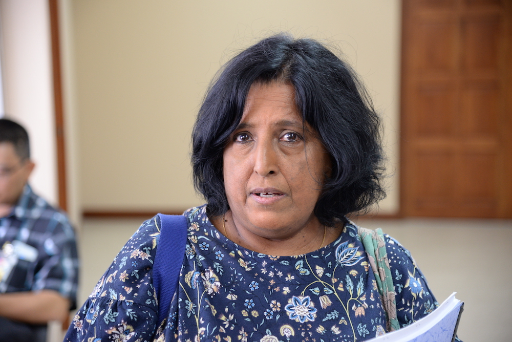 Tanjung Bungah Residents Association chairman Meenakshi Raman said she presented 10 important points on changes in the PSP2030 that could adversely affect Tanjung Bungah, Batu Ferringhi and the state as a whole. u00e2u20acu201d Picture by KE Ooi