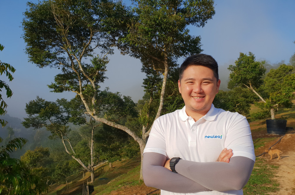 Newleaf Plantation Berhad managing director Kenny Wan is confident Malaysia can garner a greater share of the durian export market to China within the next few years. u00e2u20acu201d Newleaf Plantation Berhad pic