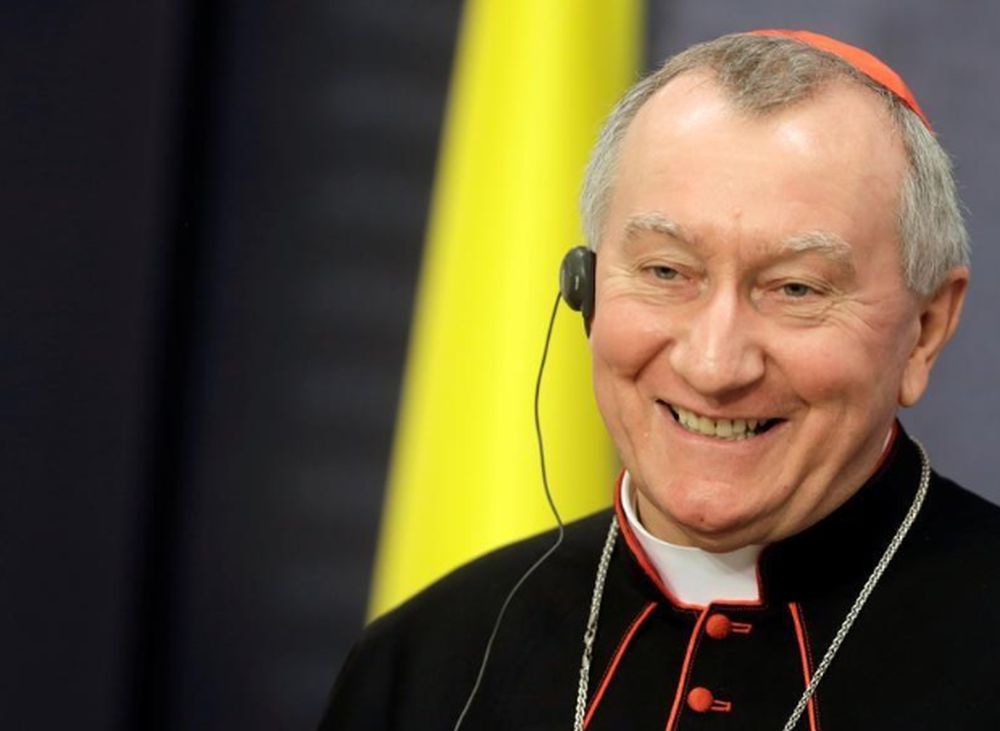 File picture shows Cardinal Secretary of State of the Holy See Pietro Parolin smiling as he speaks during a news conference in Riga, Latvia, May 12, 2016. u00e2u20acu201d Reuters pic