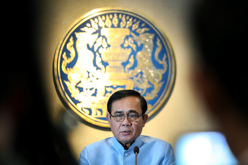 Thailandu00e2u20acu2122s Prime Minister Prayuth Chan-ocha speaks during a news conference after a weekly cabinet meeting, after the general election at Government House in Bangkok, Thailand, March 26, 2019. u00e2u20acu201d Reuters pic 