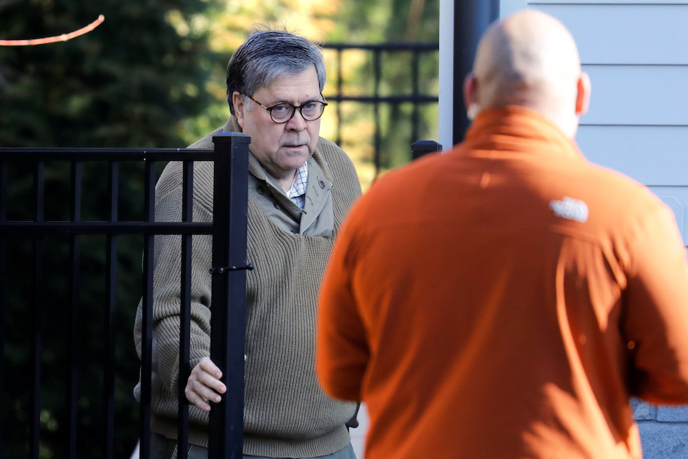 US Attorney General William Barr leaves his house in McLean, Virginia, US, March 23, 2019. u00e2u20acu201d Reuters pic