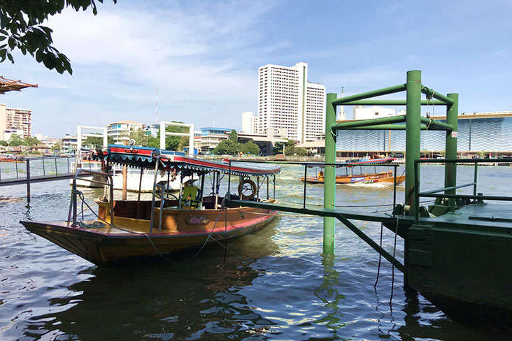 In some parts of Bangkok, the fastest way to travel isn’t by land but by boat!