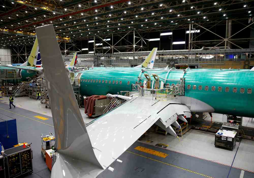 A 737 Max aircraft is pictured at the Boeing factory in Renton, Washington March 27, 2019. u00e2u20acu201d Reuters pic