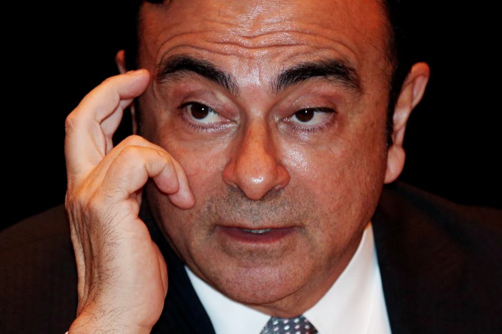 Carlos Ghosn, chairman of the Mitsubishi and Nissan Alliance, gestures during a news conference at a hotel in Bangkok, Thailand April 26, 2017. u00e2u20acu201d Reuters pic