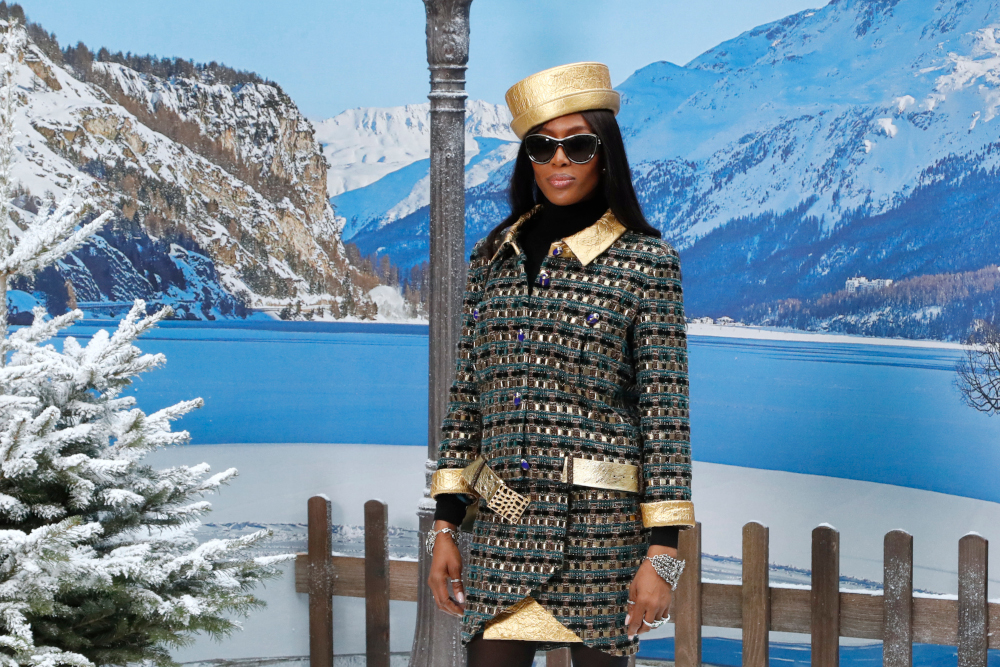 Model Naomi Campbell poses during a photocall prior to the Womenu00e2u20acu2122s Fall-Winter 2019/2020 Ready-to-Wear collection fashion show by Chanel at the Grand Palais in Paris, March 5, 2019. u00e2u20acu201d AFP pic 