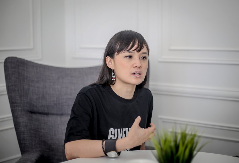 Ng says that making her shoes and bags locally comes with significant challenges. — Picture by Firdaus Latif