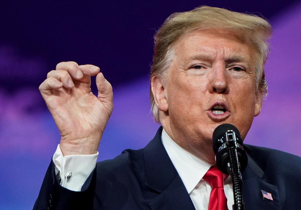 US President Donald Trump speaks at the Conservative Political Action Conference (CPAC) annual meeting at National Harbor in Oxon Hill, Maryland March 2, 2019. u00e2u20acu201d Reuters pic