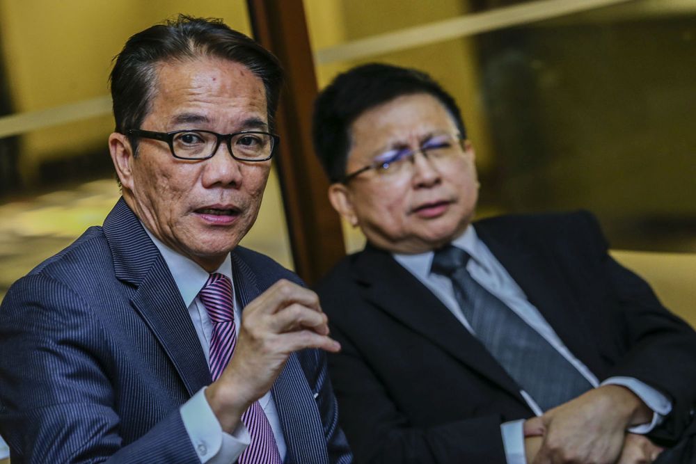 Minister in the Prime Minister's Department Datuk Liew Vui Keong speaks during a press conference at the Duta Court in Kuala Lumpur March 12, 2019. u00e2u20acu201d Picture by Hari Anggara
