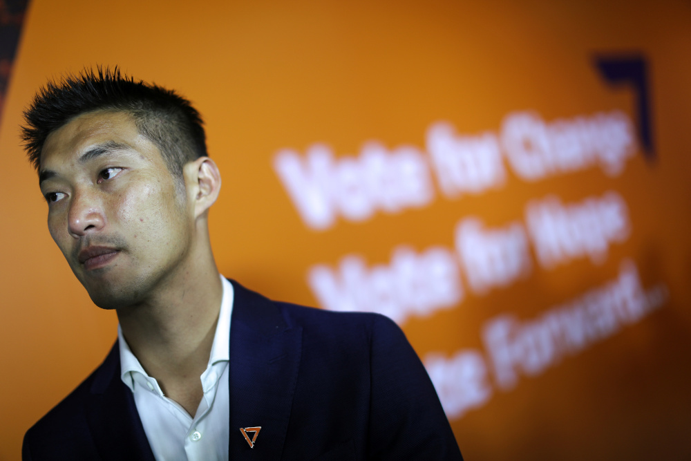 Thanathorn Juangroongruangkit, leader of the Future Forward Party, looks on after a news conference at his party headquarters in Bangkok, Thailand, March 25, 2019. u00e2u20acu201d Reuters pic 