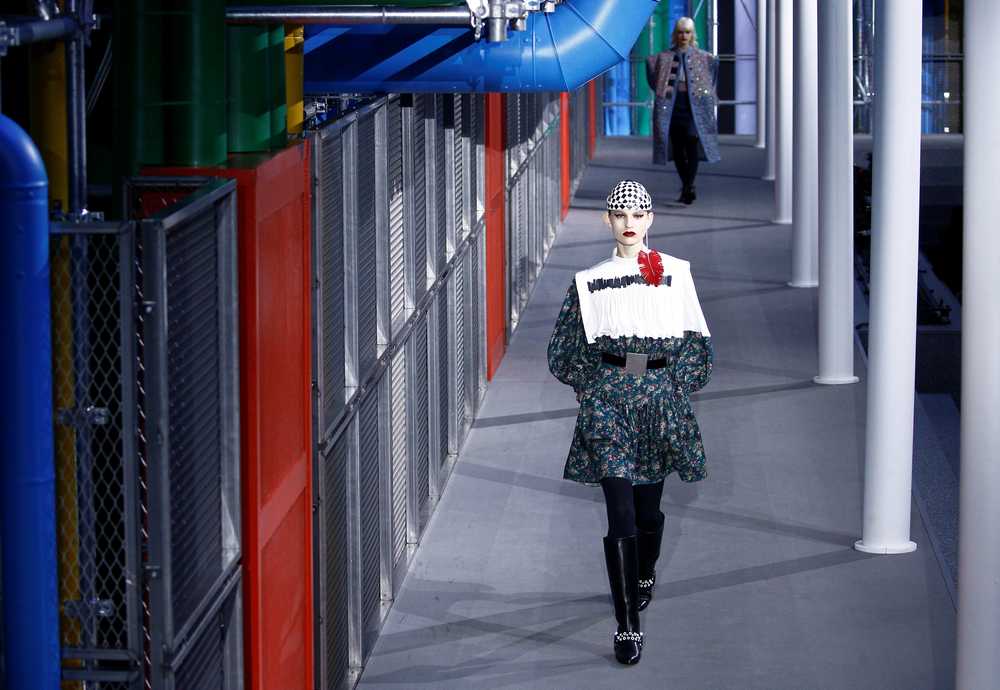 Models present creations by French designer Nicolas Ghesquiere as part of his Fall/Winter 2019-2020 women's ready-to-wear collection show for Louis Vuitton during the Paris Fashion Week March 5, 2019. u00e2u20acu201d Reuters pic