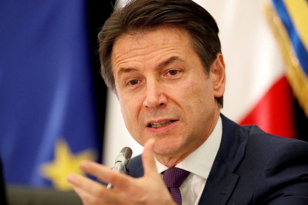 Italian Prime Minister Giuseppe Conte speaks during his end-of-year news conference in Rome December 28, 2018. u00e2u20acu201d Reuters pic