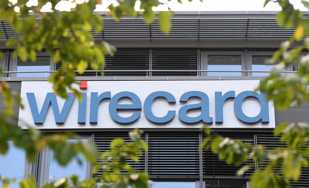 Company logo at the headquarters of the technology and financial services company Wirecard in Aschheim near Munich, southern Germany September 18, 2018. u00e2u20acu201d AFP pic