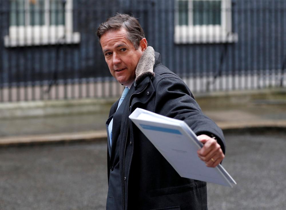 Barclays' CEO Jes Staley arrives at 10 Downing Street in London January 11, 2018. u00e2u20acu201d Reuters pic