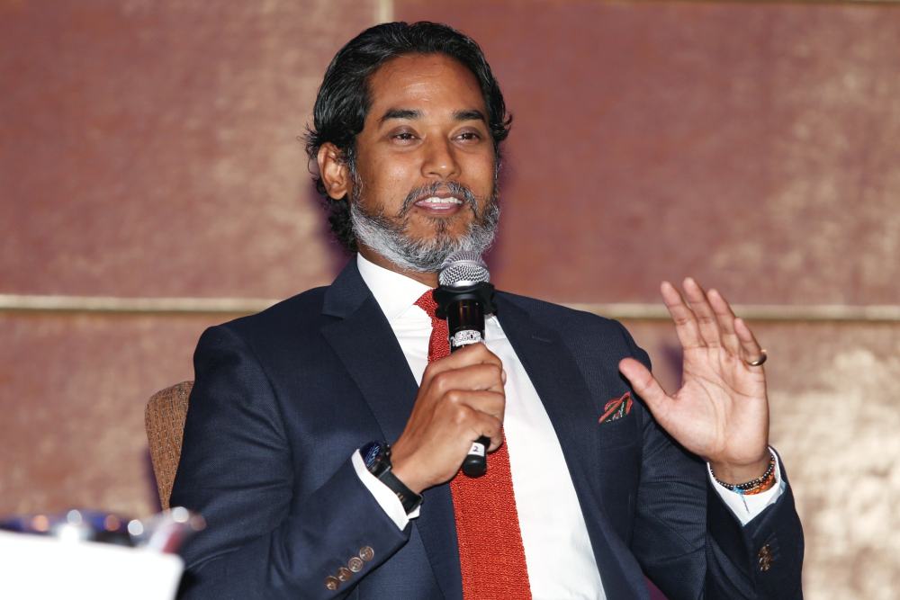 Rembau MP Khairy Jamaluddin says Putrajaya might not have needed to use the RM30 billion special dividend from Petronas to repay the RM27 billion in outstanding tax owed. u00e2u20acu201d Picture by Choo Choy May